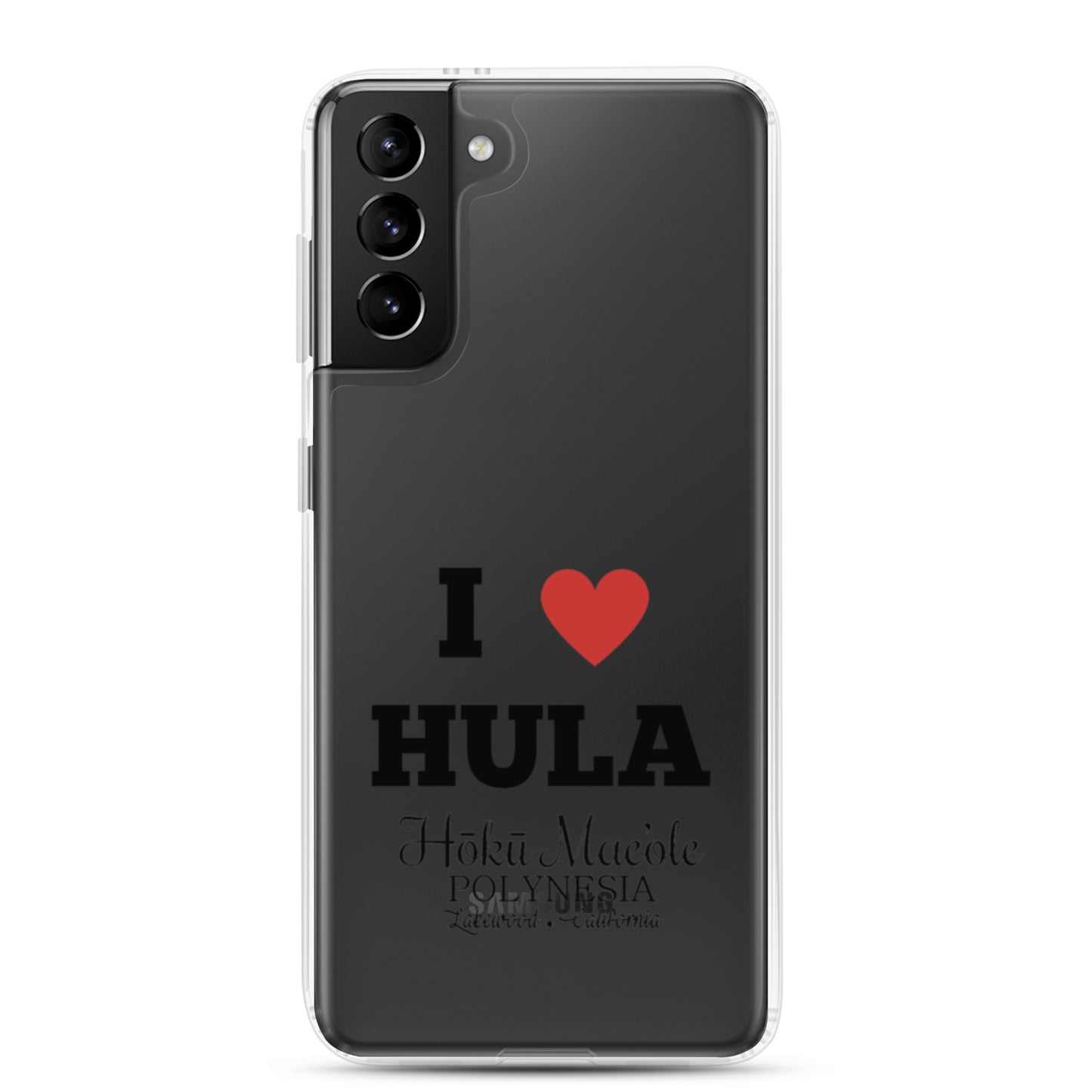 I Heart Hula - Clear Case for Samsung®