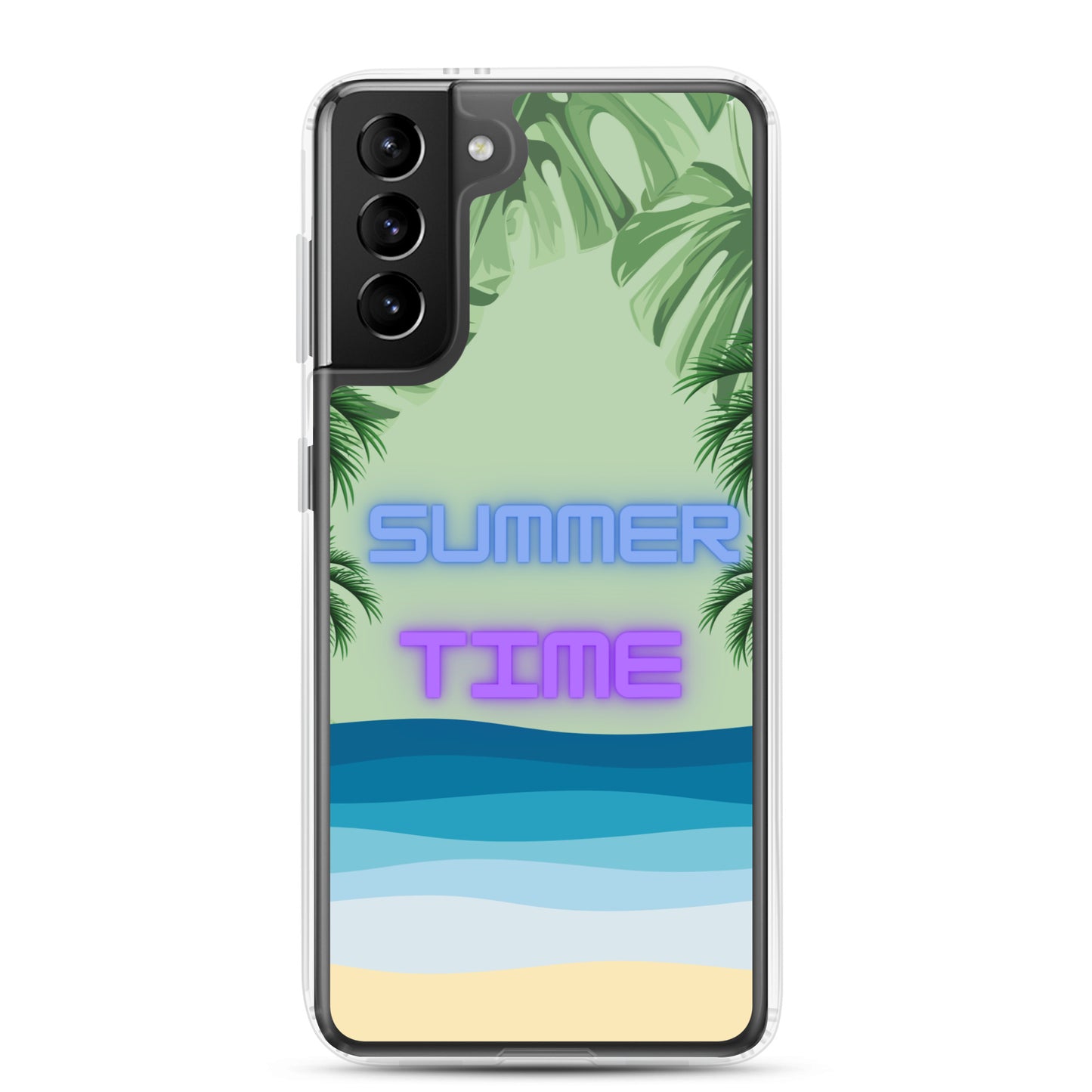 Mason's Beach - Clear Case for Samsung®