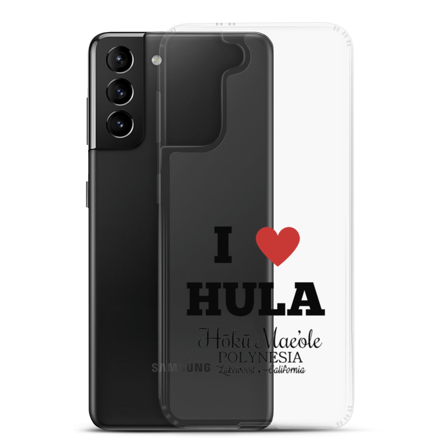 I Heart Hula - Clear Case for Samsung®