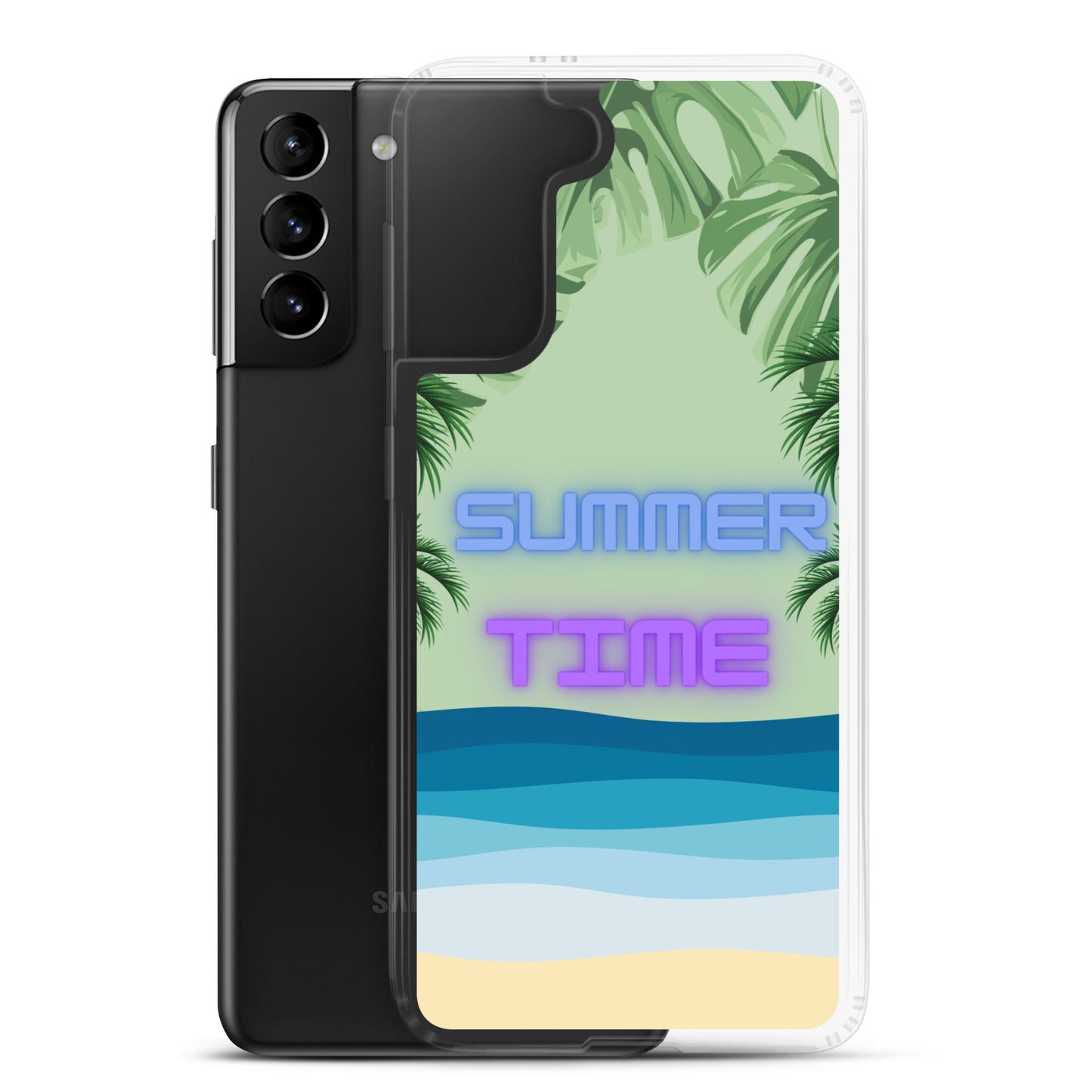 Mason's Beach - Clear Case for Samsung®