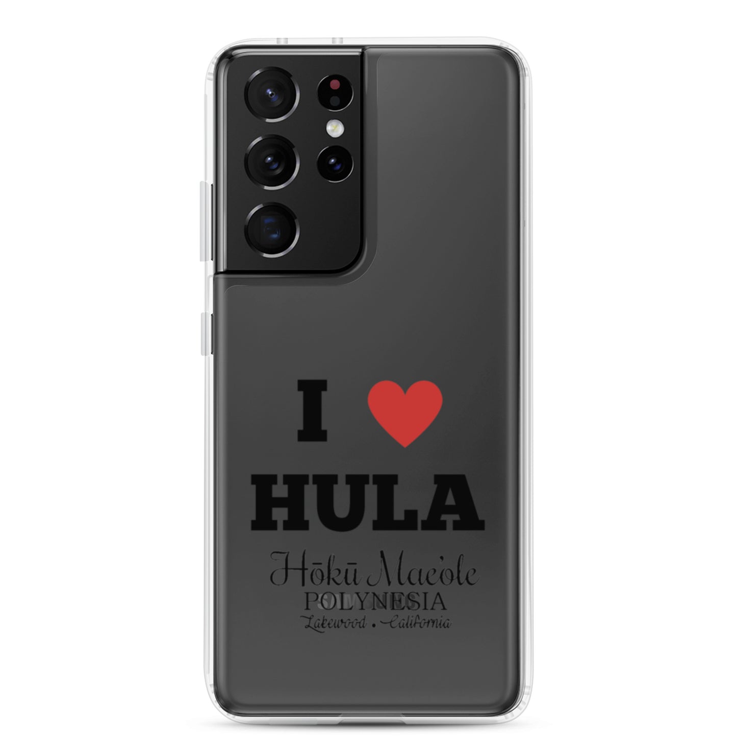I Heart Hula - Clear Case for Samsung®