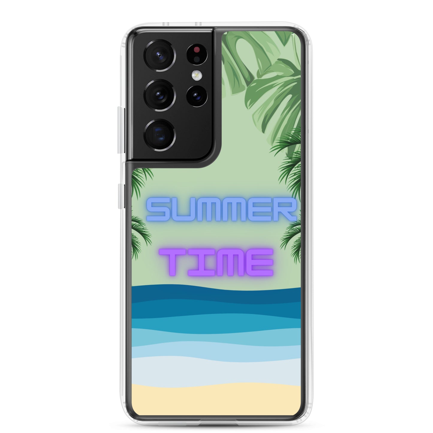Mason's Beach - Clear Case for Samsung®