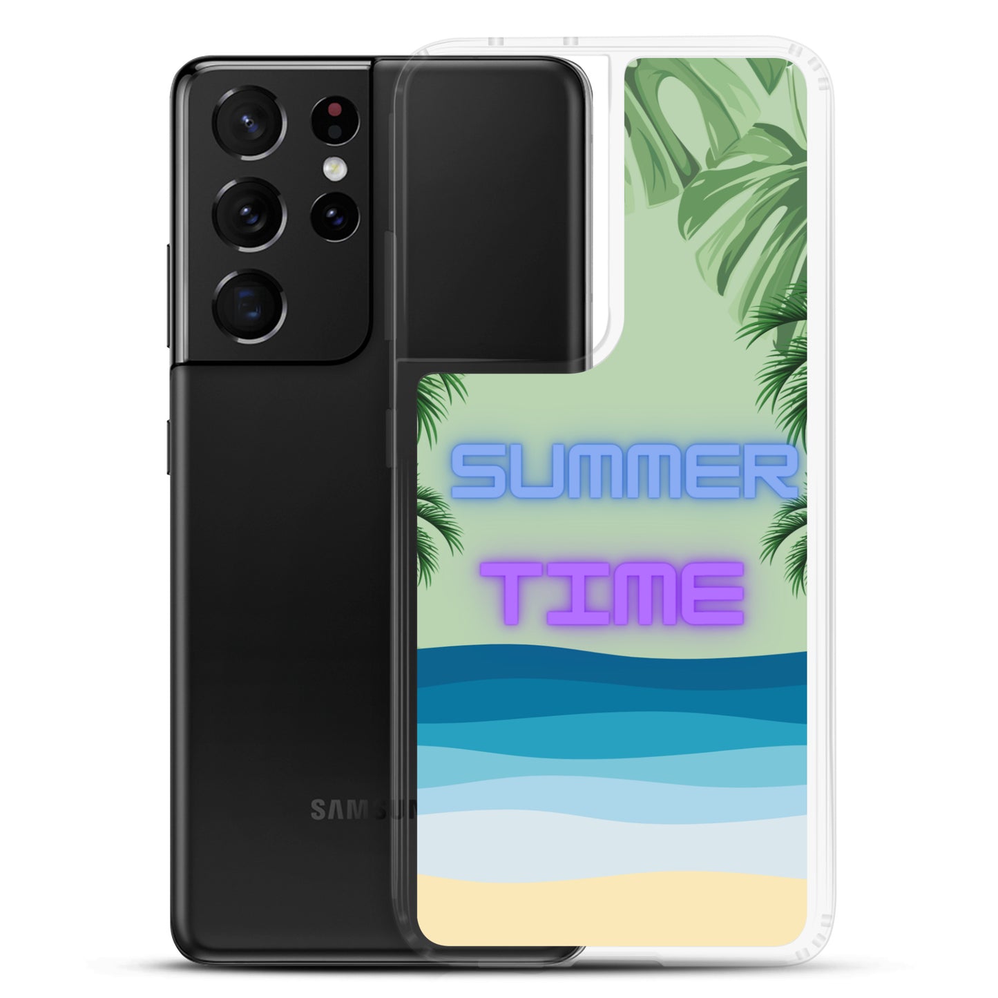 Mason's Beach - Clear Case for Samsung®