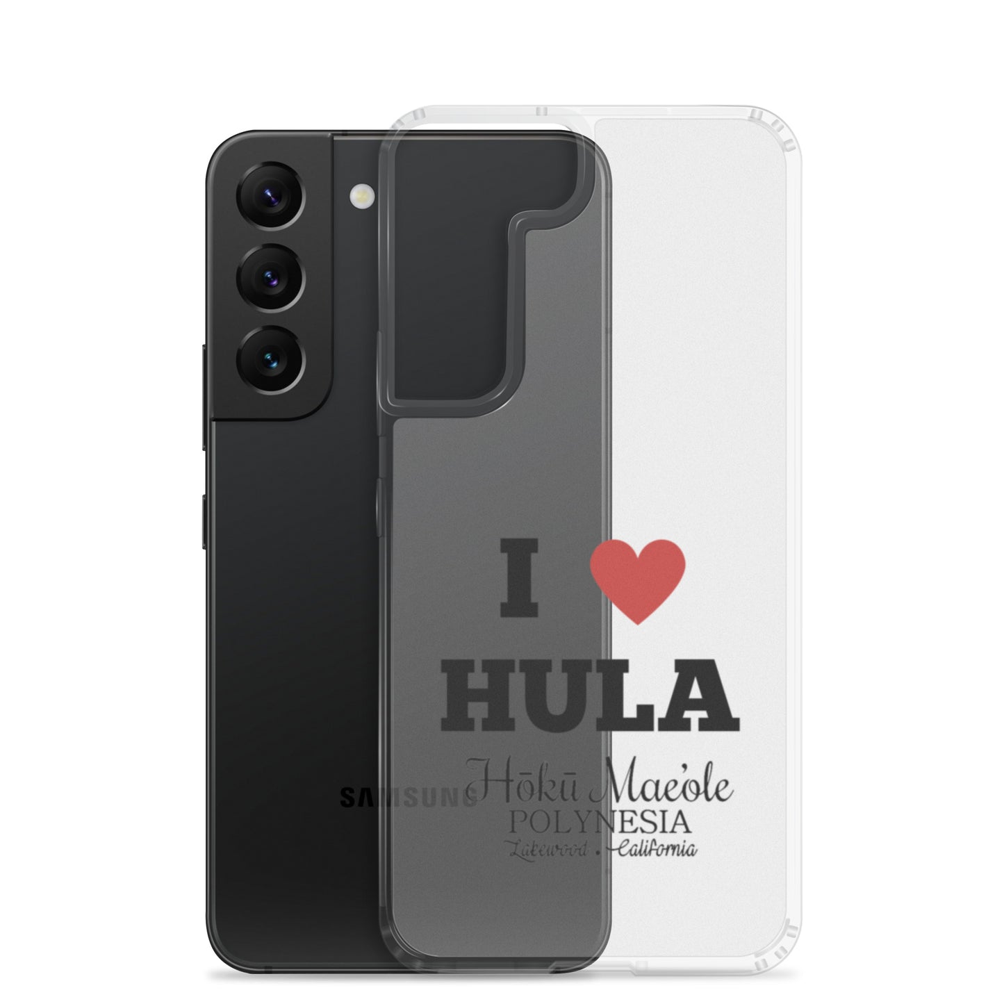 I Heart Hula - Clear Case for Samsung®