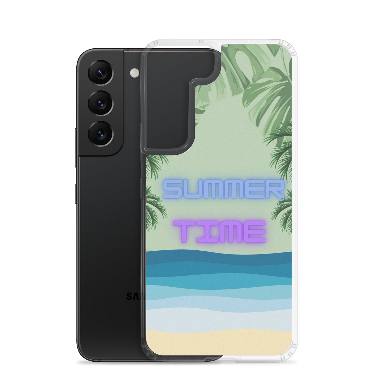 Mason's Beach - Clear Case for Samsung®