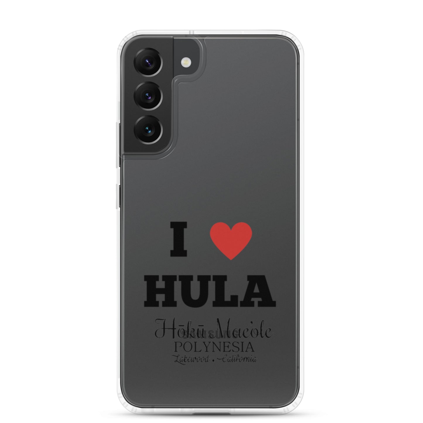I Heart Hula - Clear Case for Samsung®