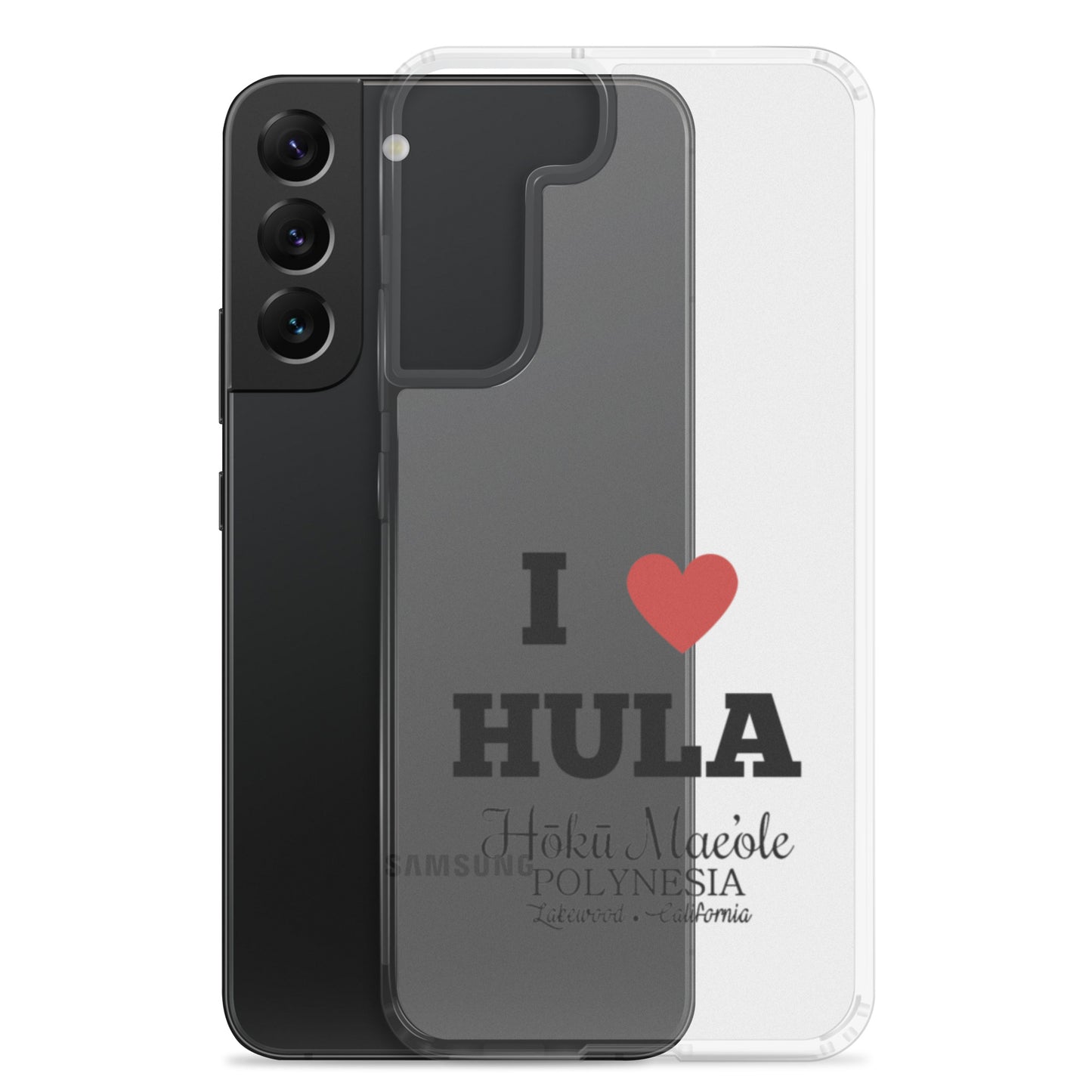I Heart Hula - Clear Case for Samsung®