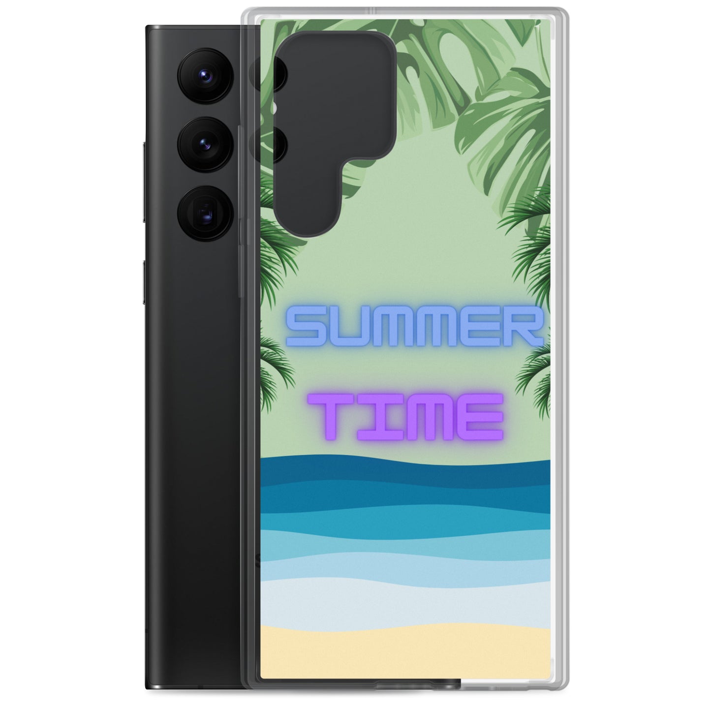 Mason's Beach - Clear Case for Samsung®