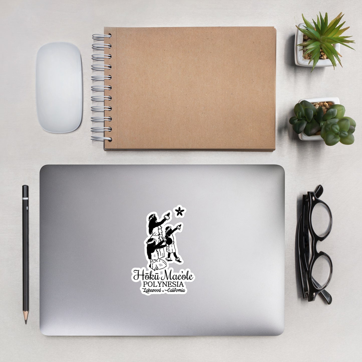 Hoku Mae'ole 3 Ladies - Bubble-free stickers