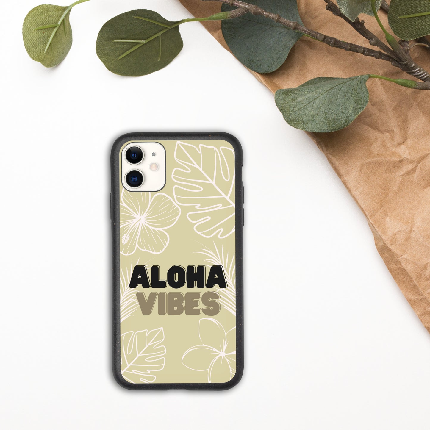 Aloha Vibes Phone Case - Beige