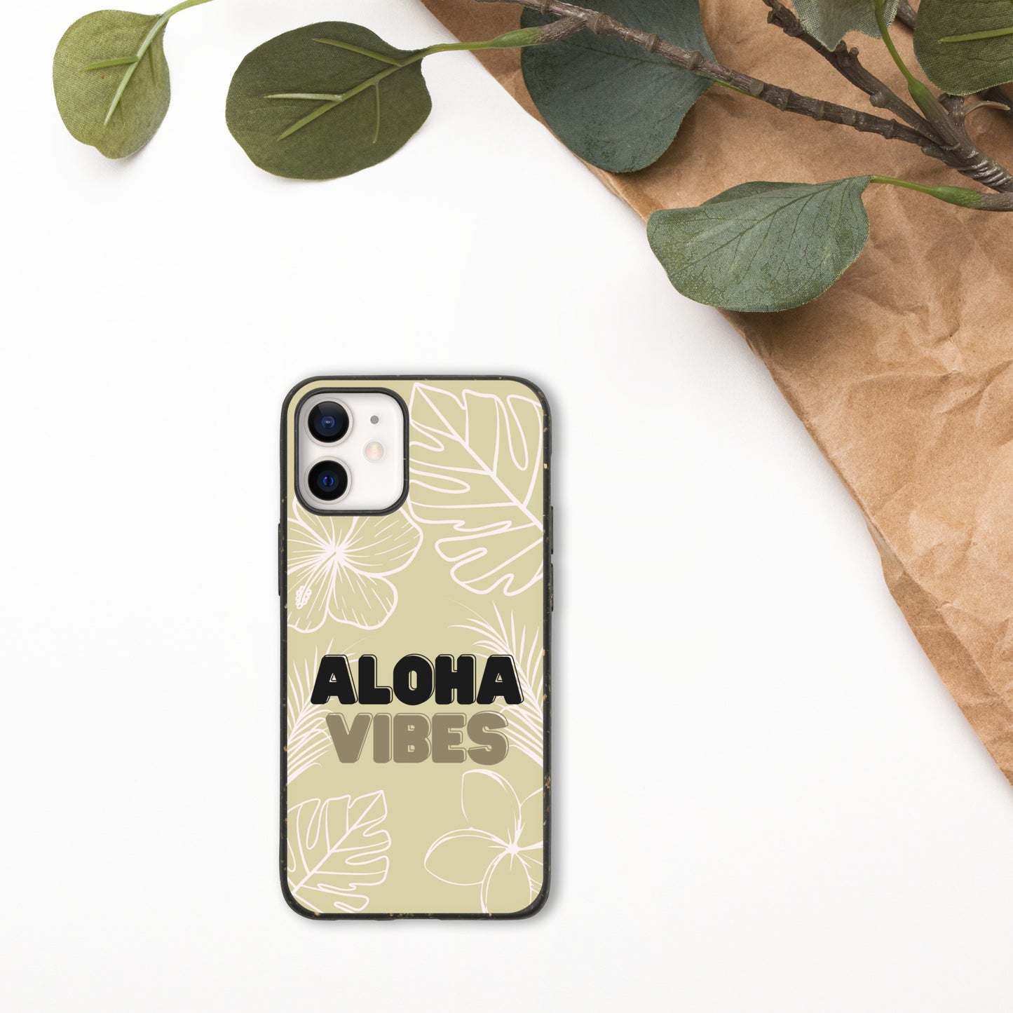 Aloha Vibes Phone Case - Beige