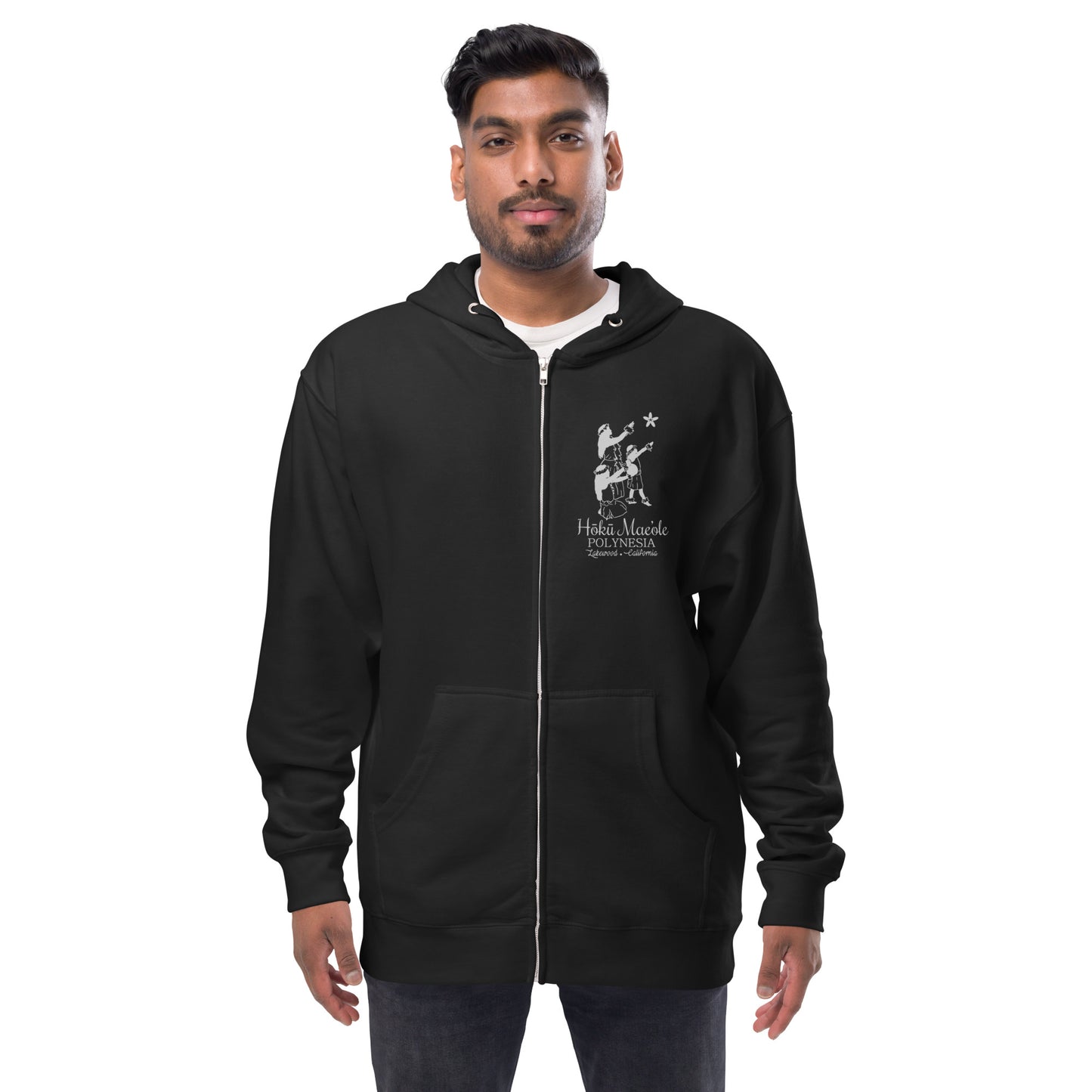 3 Ladies - Unisex fleece zip up hoodie