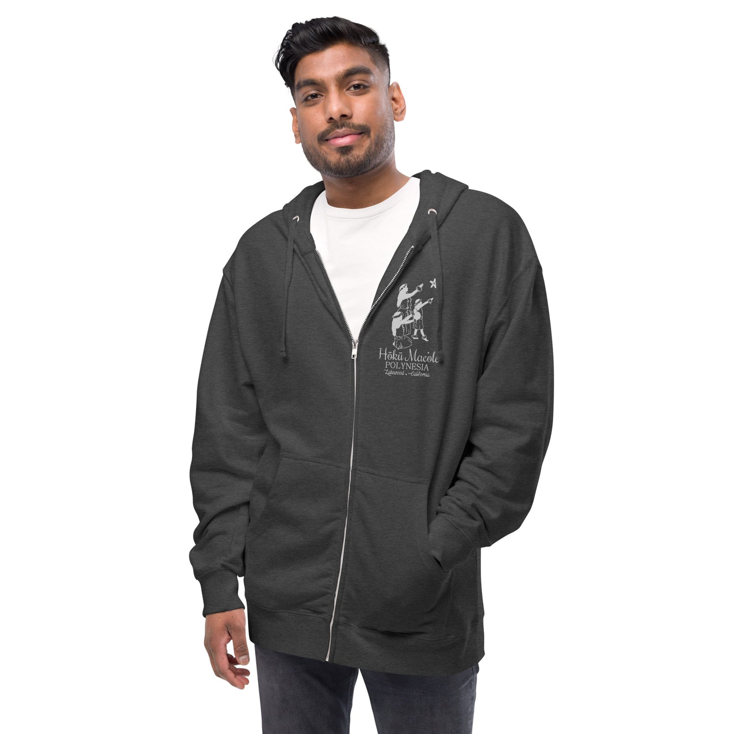 3 Ladies - Unisex fleece zip up hoodie