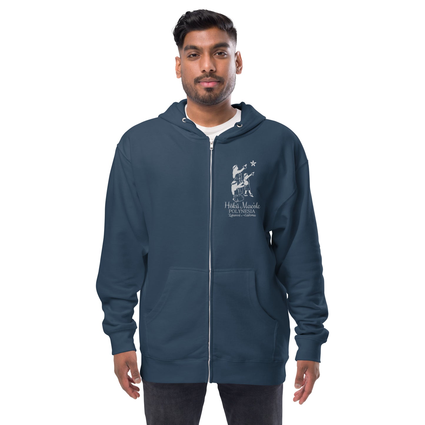 3 Ladies - Unisex fleece zip up hoodie