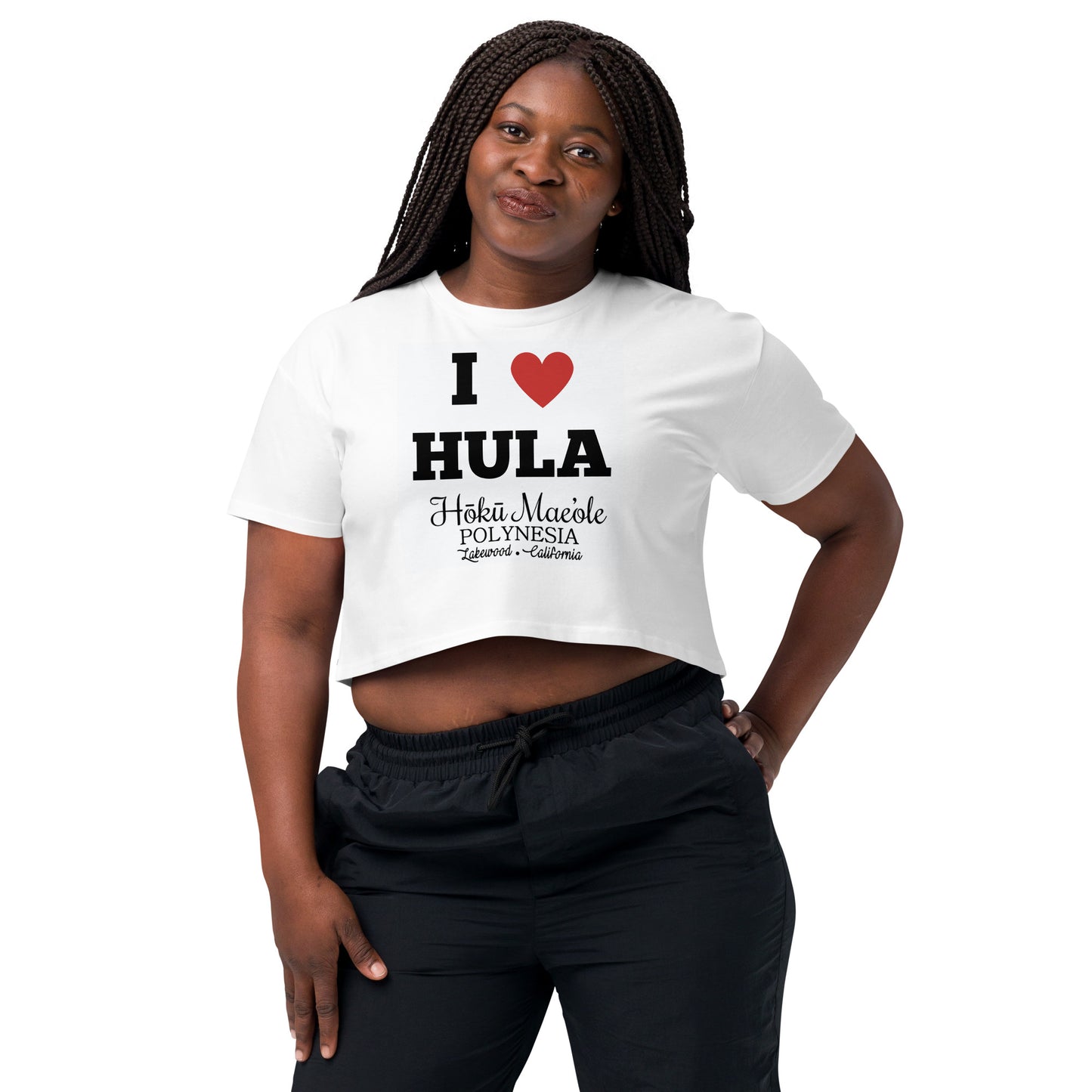 I Heart Hula - Women’s crop top