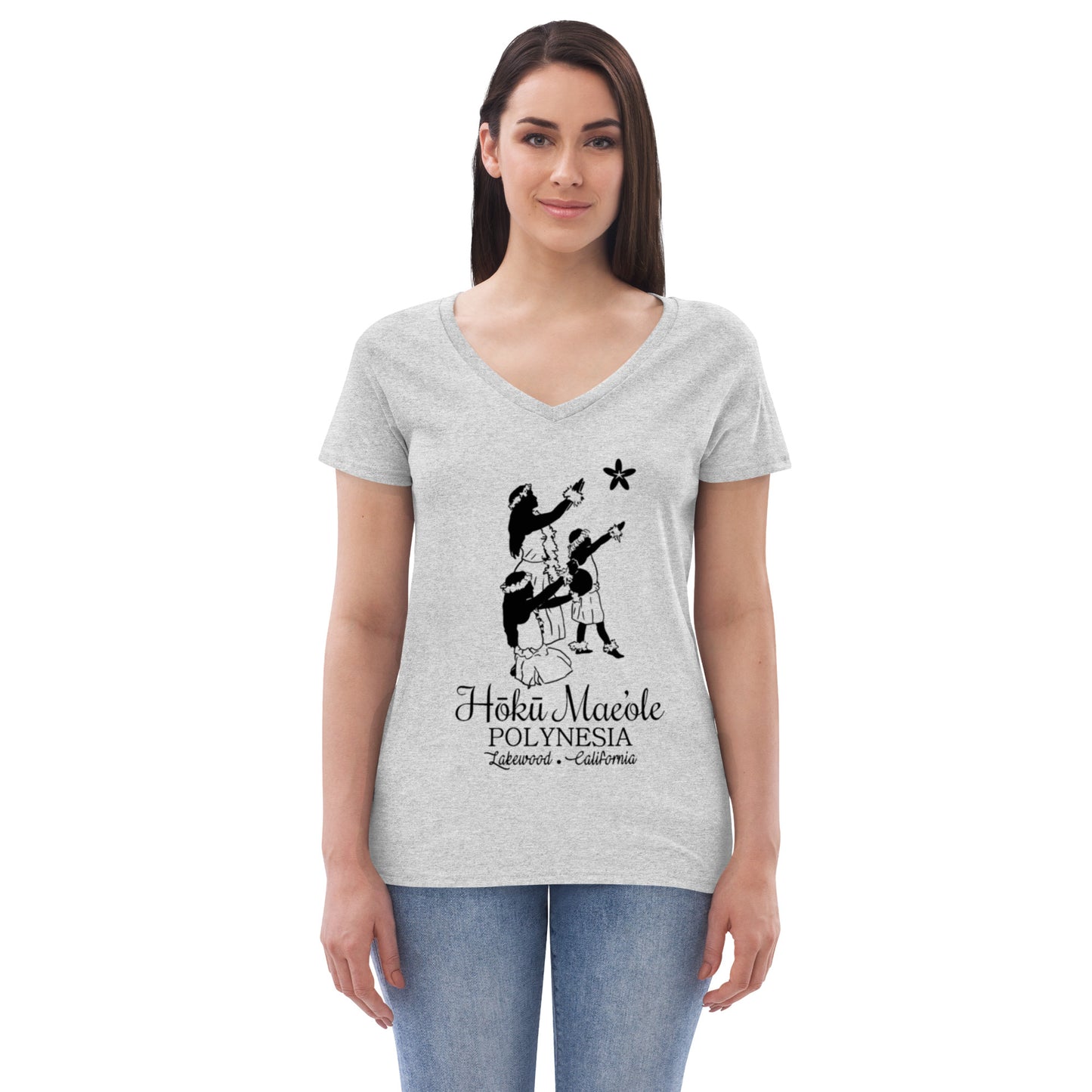 3 Ladies - Women’s recycled v-neck t-shirt