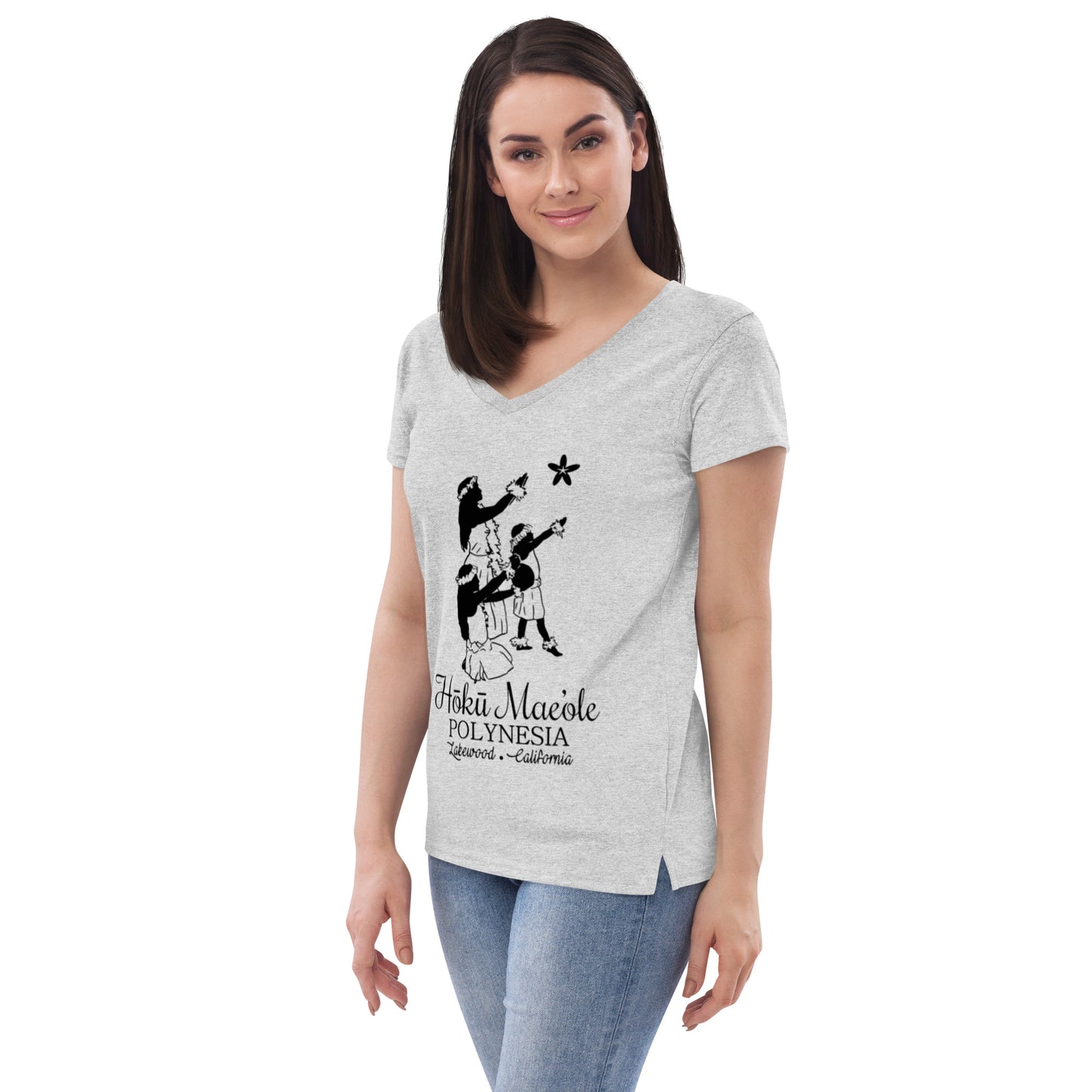 3 Ladies - Women’s recycled v-neck t-shirt