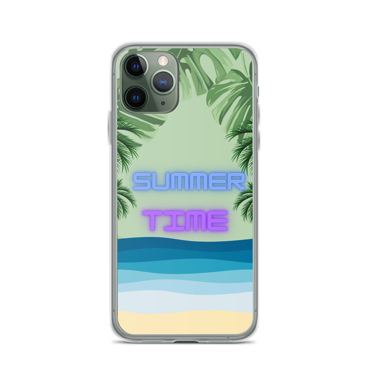 Mason's Beach - Clear Case for iPhone®