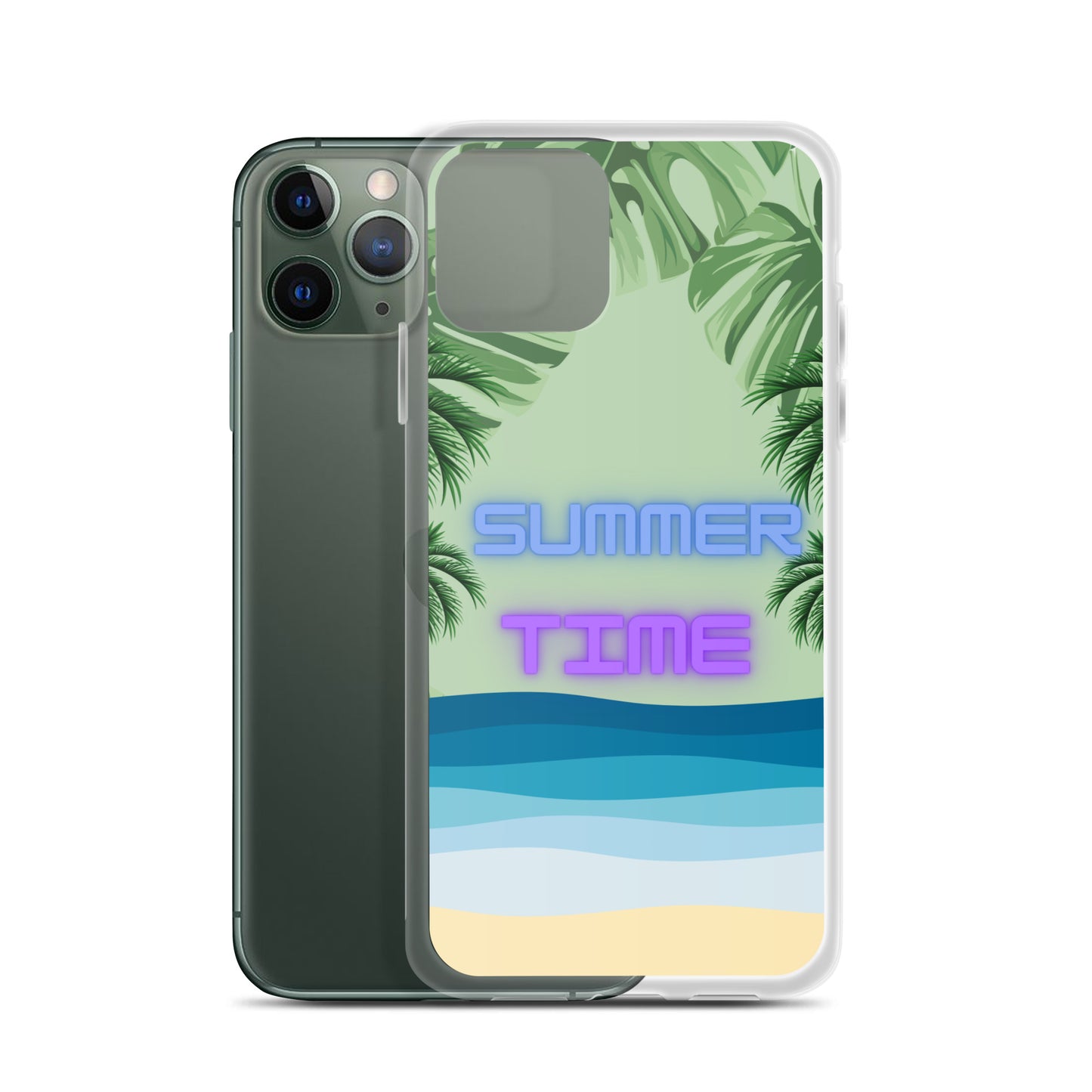 Mason's Beach - Clear Case for iPhone®