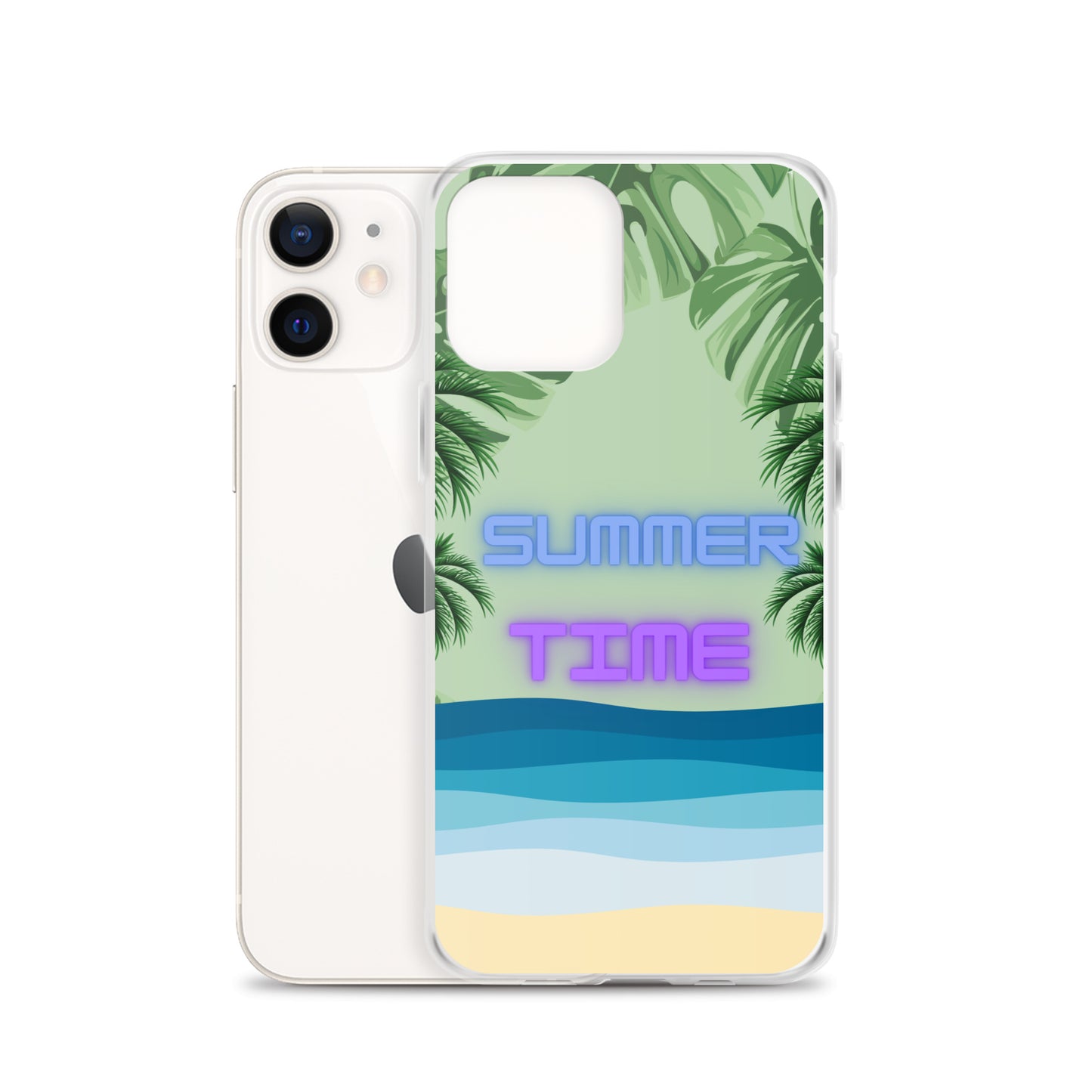Mason's Beach - Clear Case for iPhone®