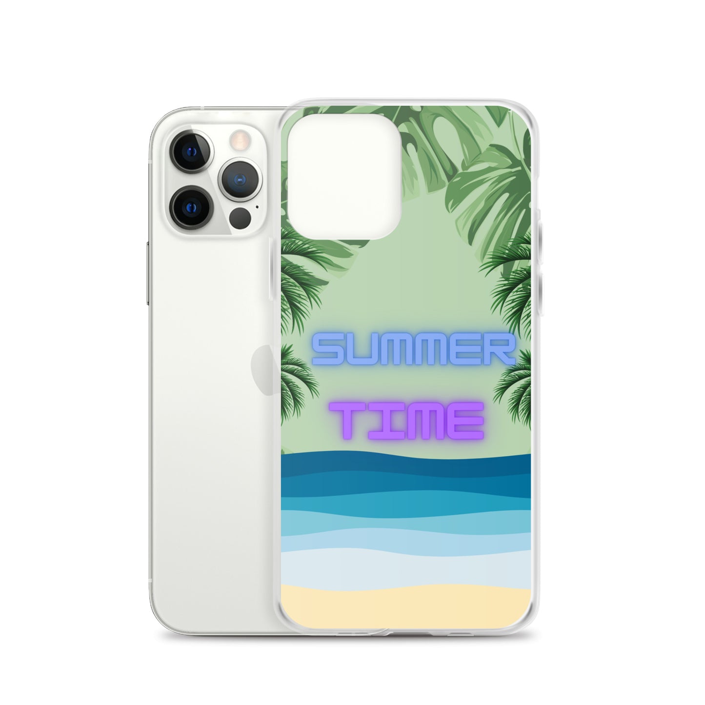 Mason's Beach - Clear Case for iPhone®