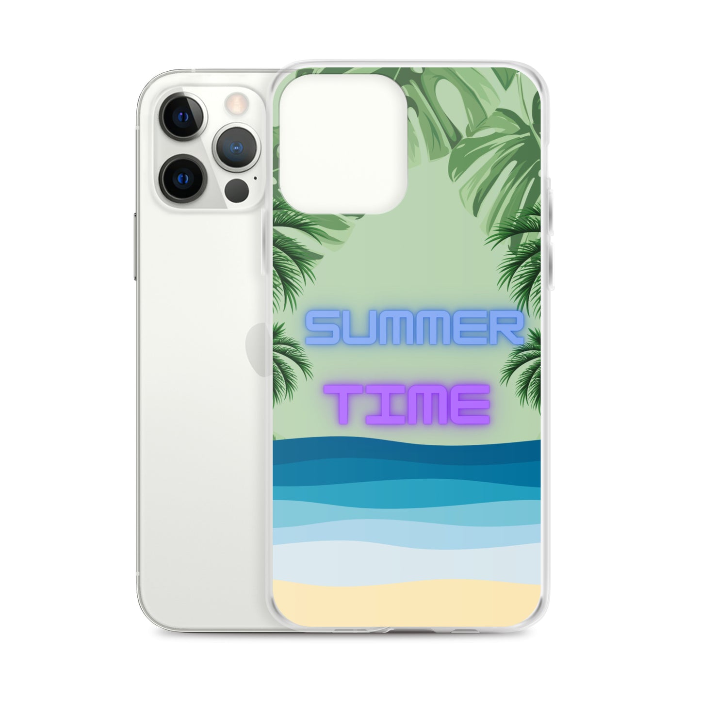 Mason's Beach - Clear Case for iPhone®
