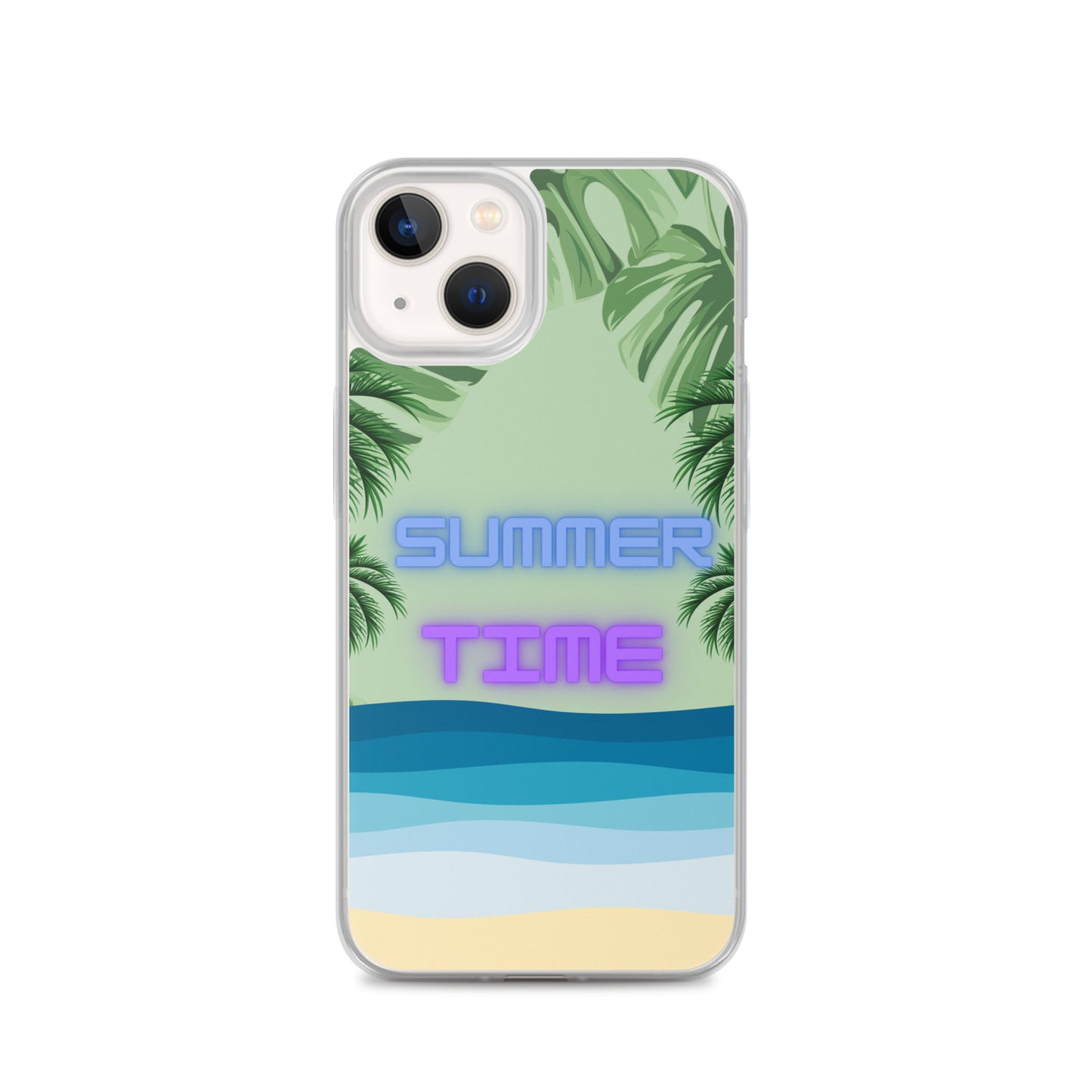 Mason's Beach - Clear Case for iPhone®