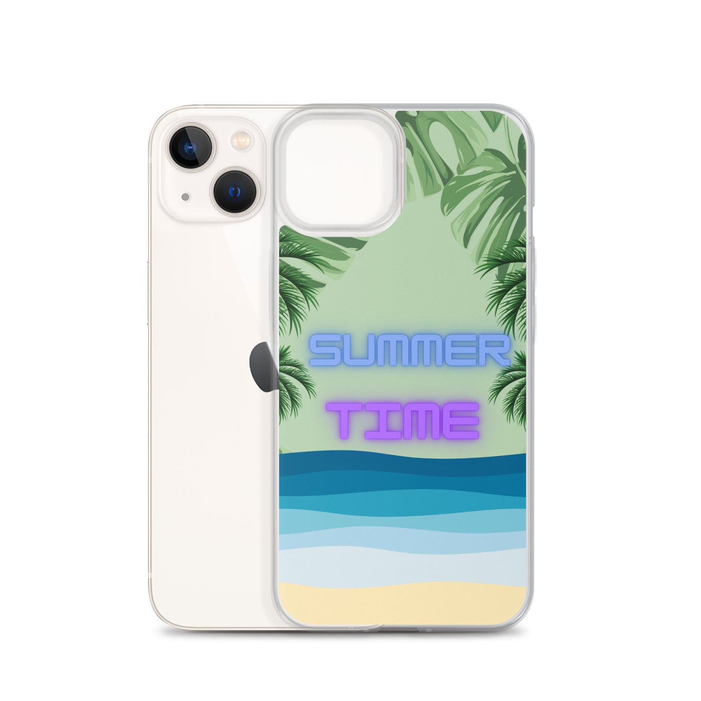 Mason's Beach - Clear Case for iPhone®