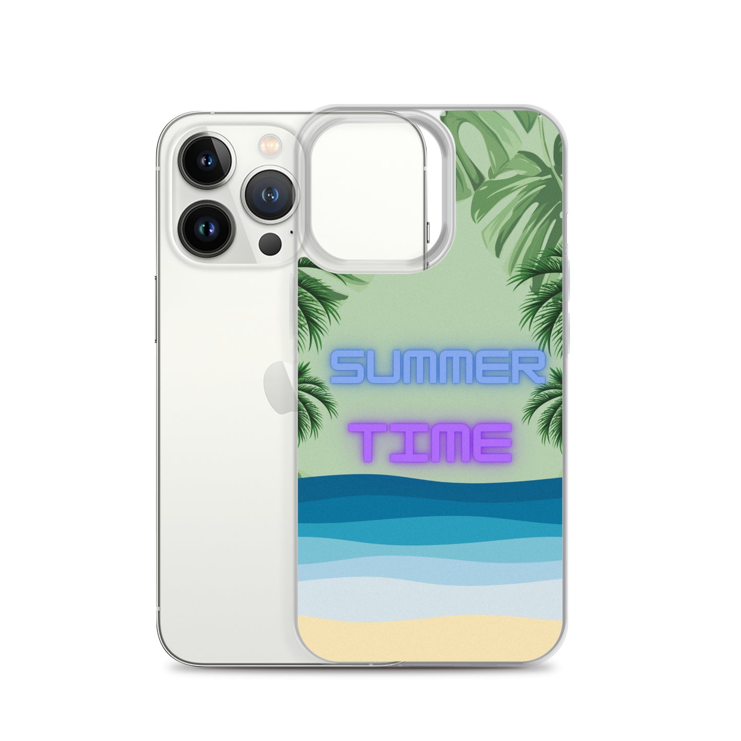 Mason's Beach - Clear Case for iPhone®