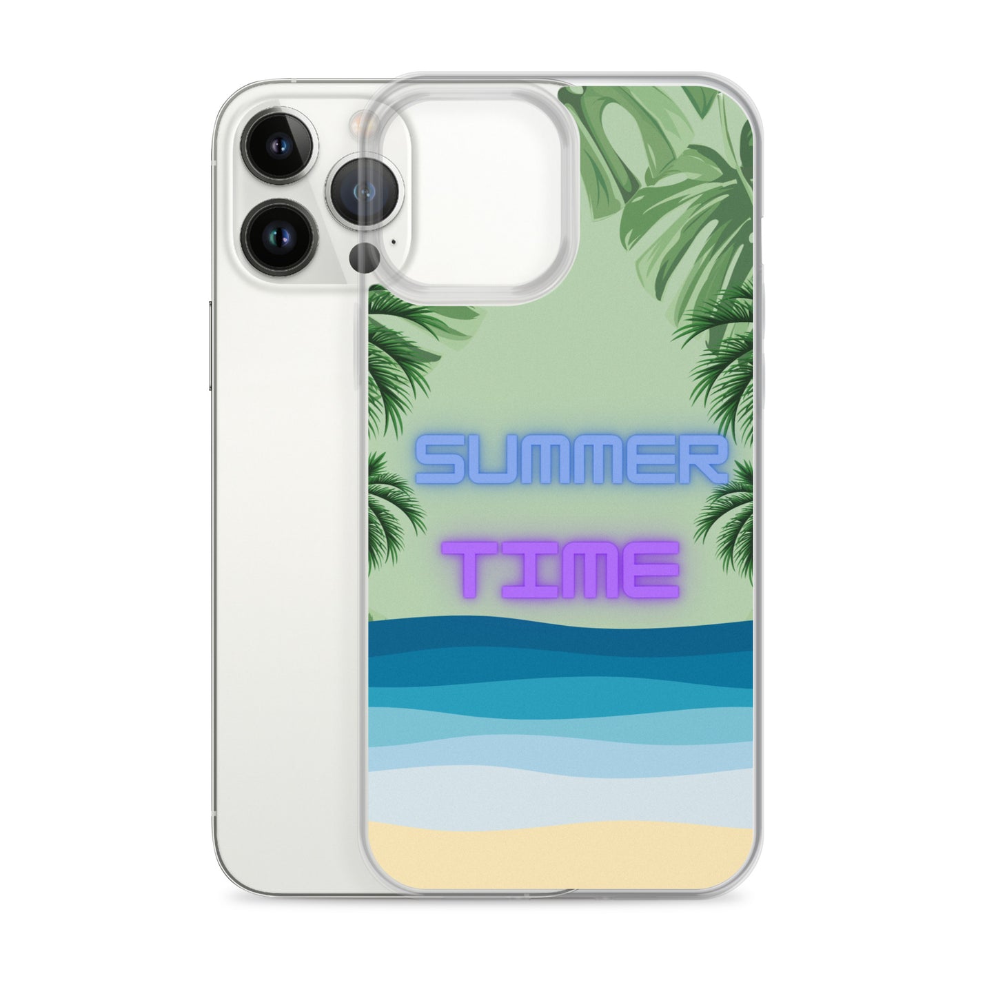 Mason's Beach - Clear Case for iPhone®