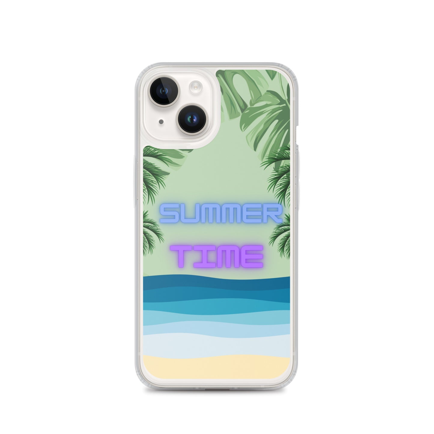 Mason's Beach - Clear Case for iPhone®