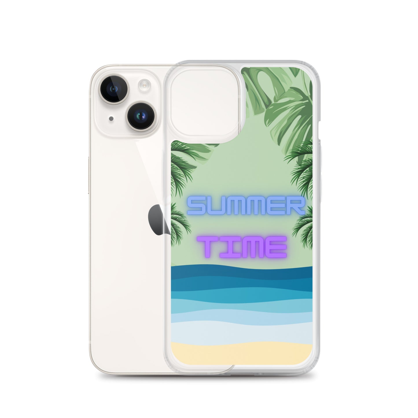 Mason's Beach - Clear Case for iPhone®