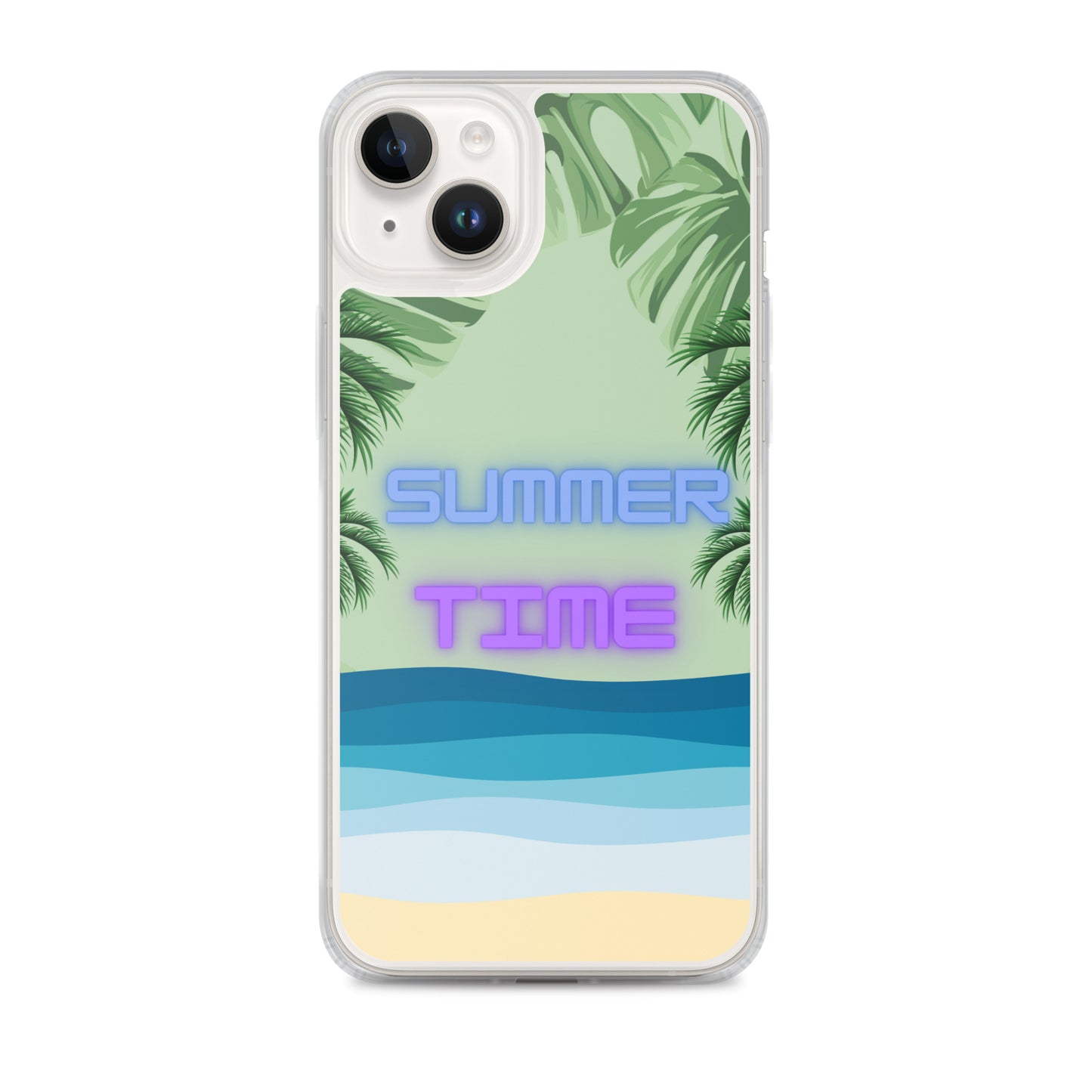 Mason's Beach - Clear Case for iPhone®