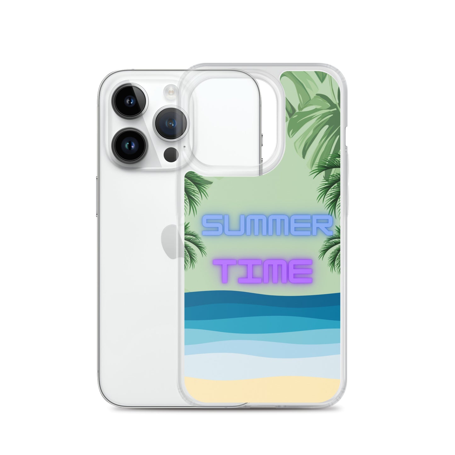 Mason's Beach - Clear Case for iPhone®