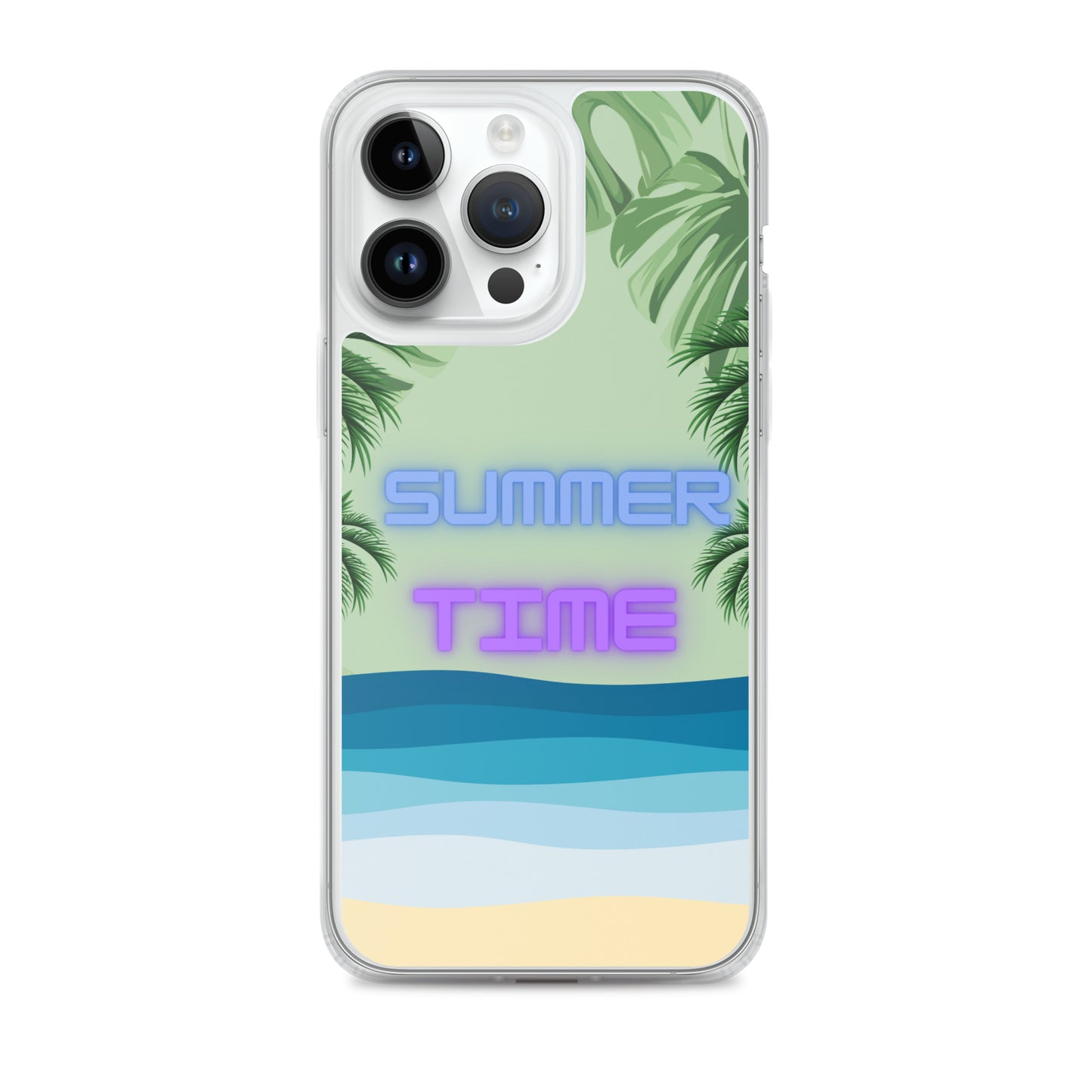 Mason's Beach - Clear Case for iPhone®