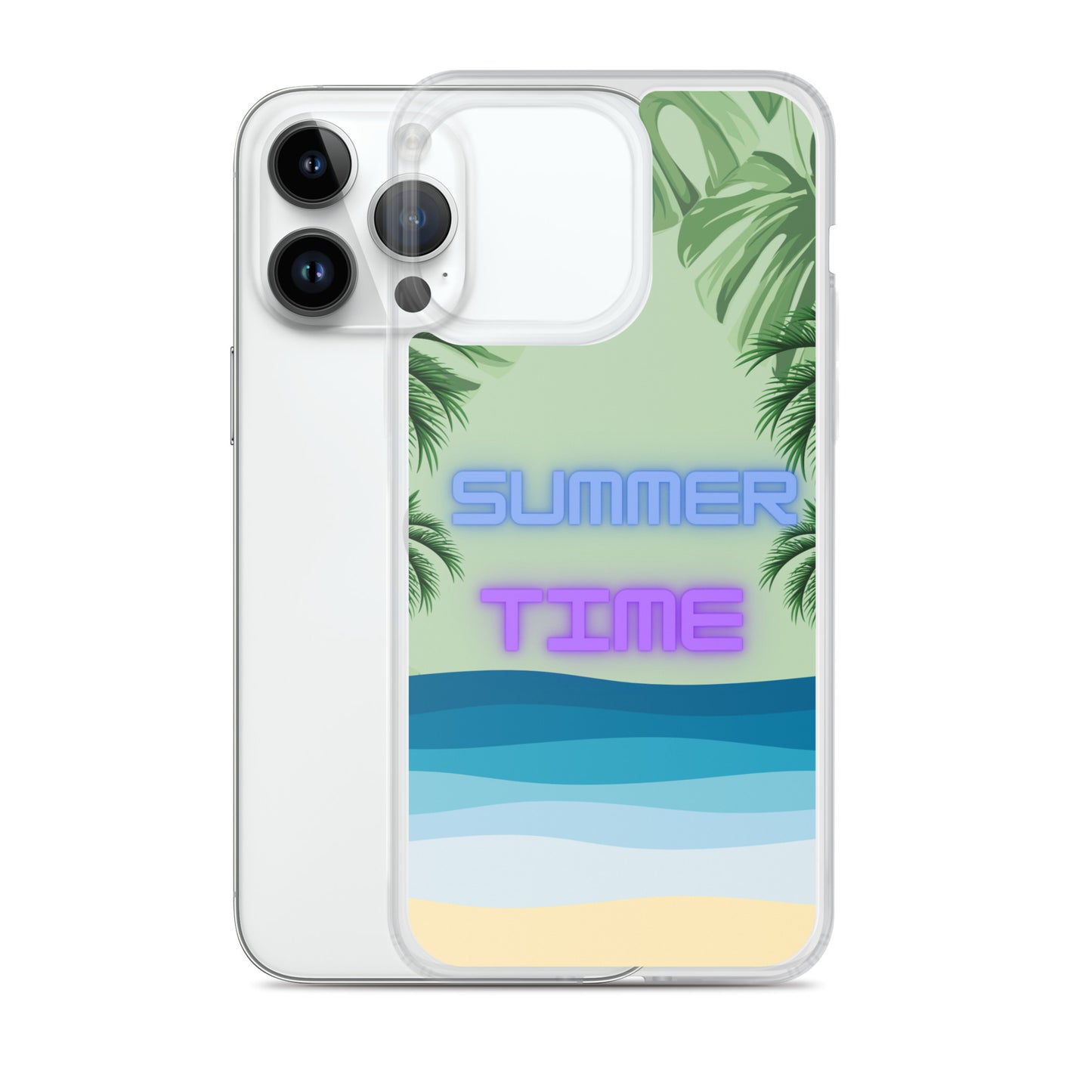 Mason's Beach - Clear Case for iPhone®