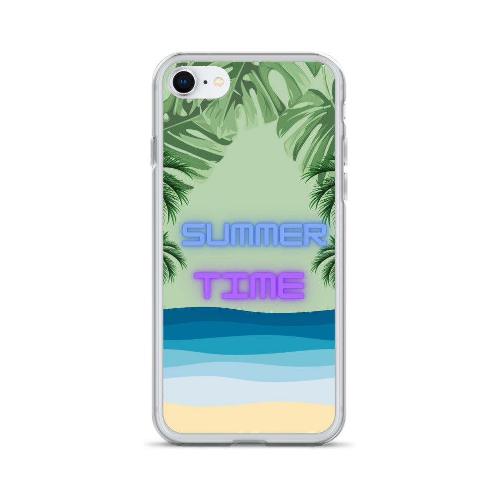 Mason's Beach - Clear Case for iPhone®