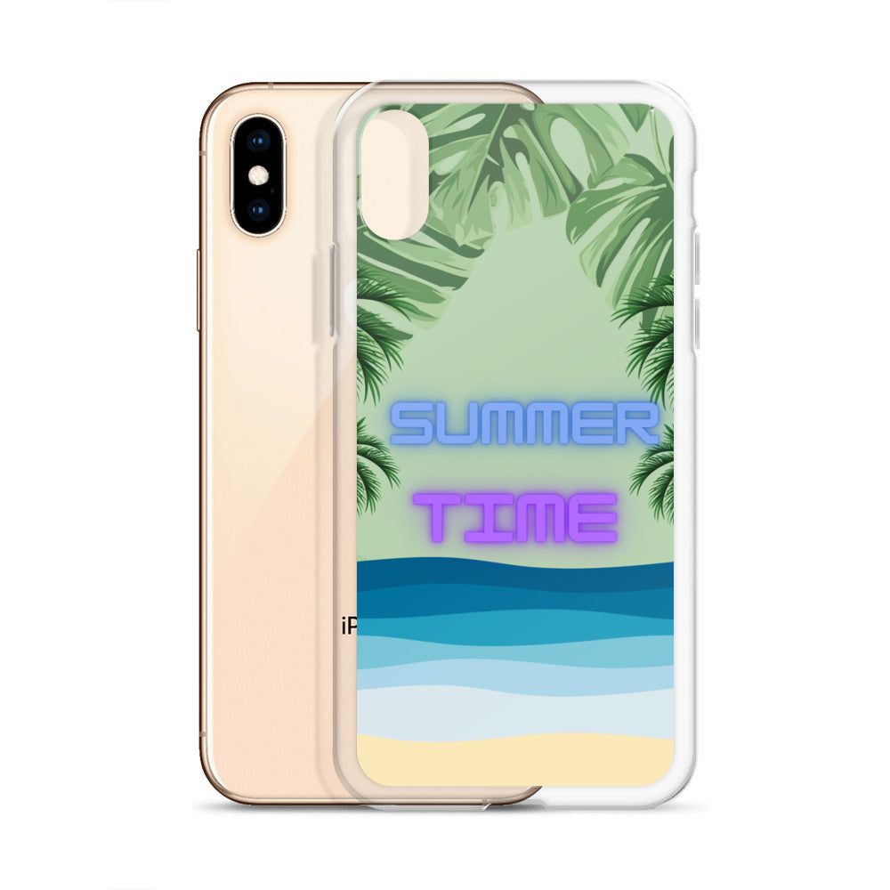 Mason's Beach - Clear Case for iPhone®