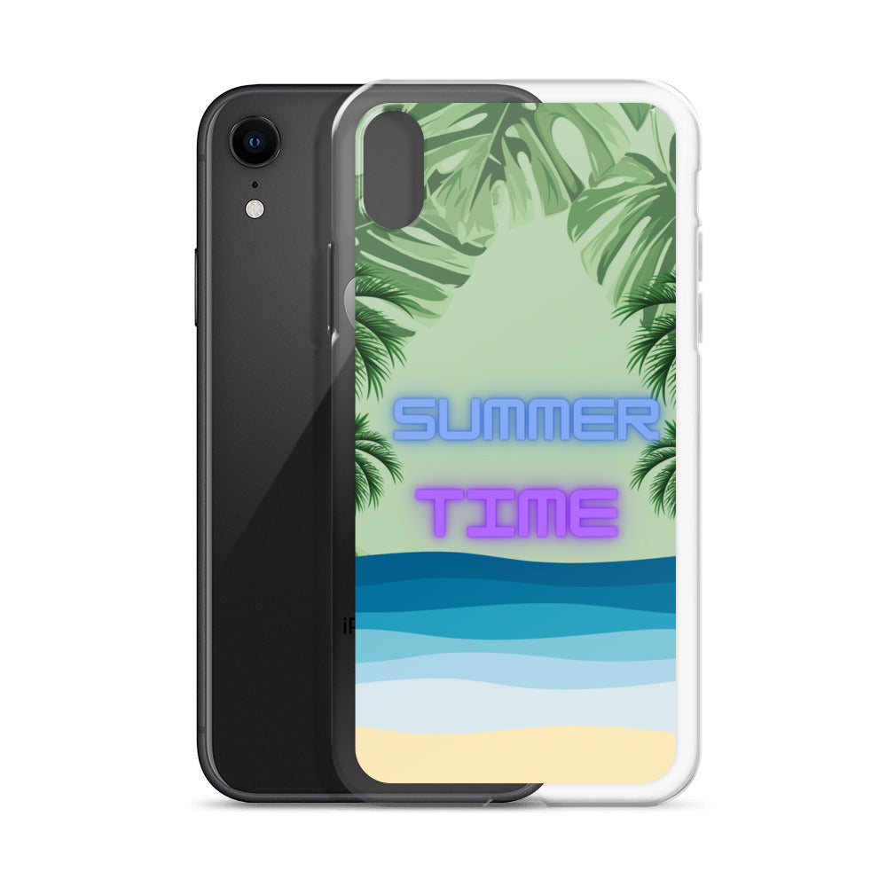 Mason's Beach - Clear Case for iPhone®