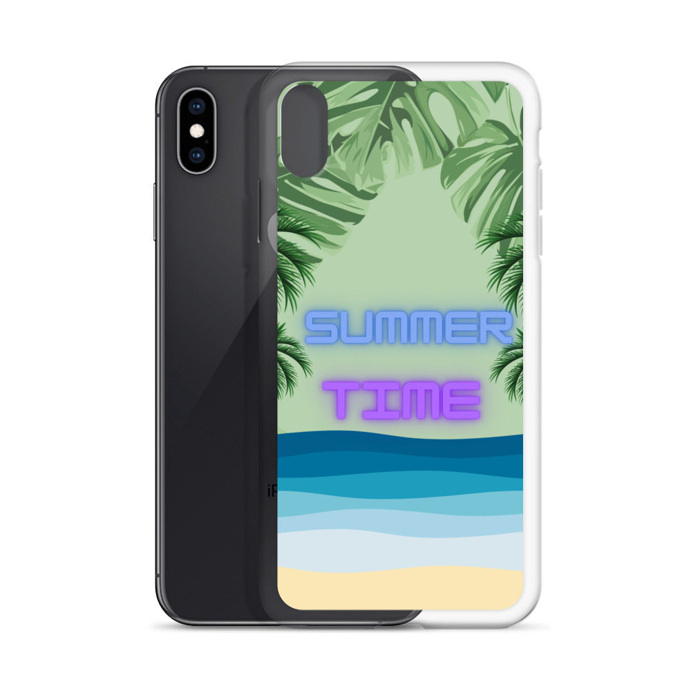 Mason's Beach - Clear Case for iPhone®